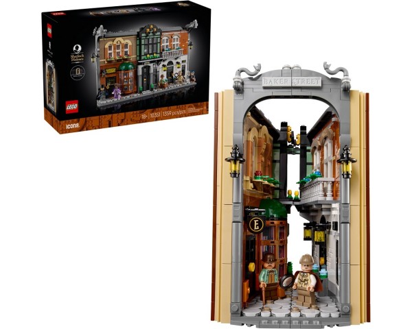 10351 Lego Icons Шерлок Холмс: Книжный уголок