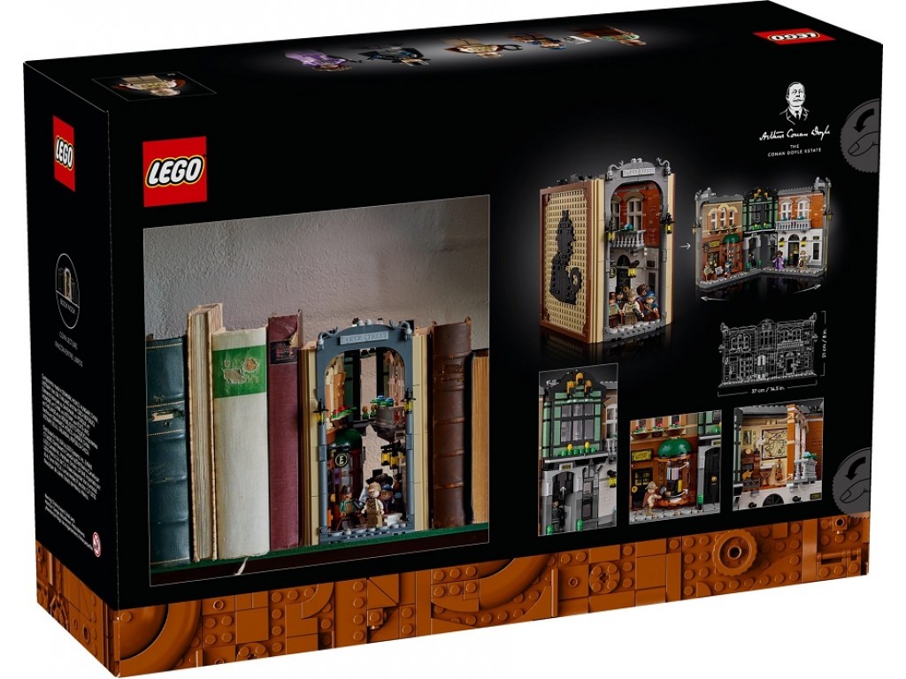 10351 Lego Icons Шерлок Холмс: Книжный уголок