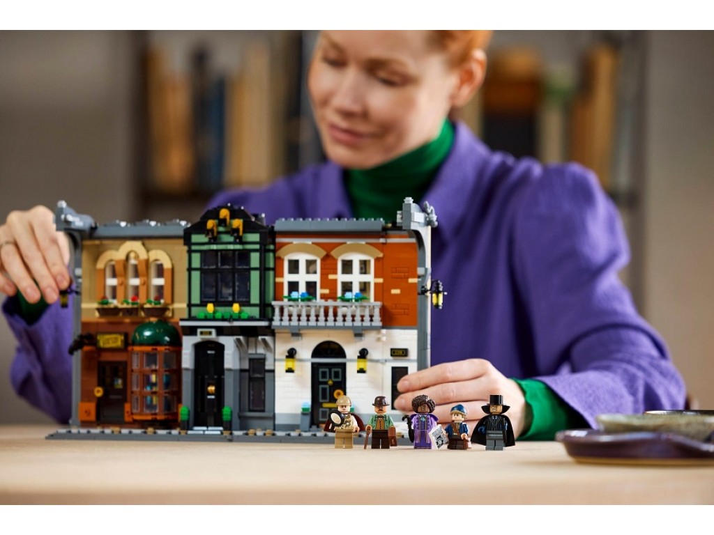 10351 Lego Icons Шерлок Холмс: Книжный уголок