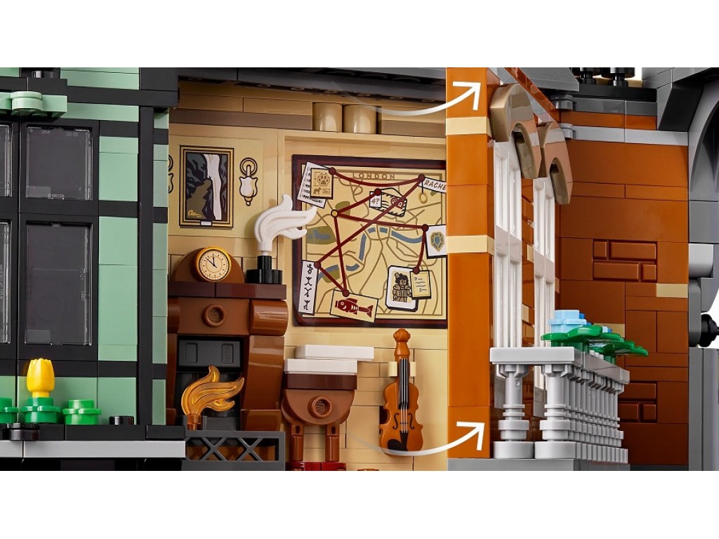 10351 Lego Icons Шерлок Холмс: Книжный уголок