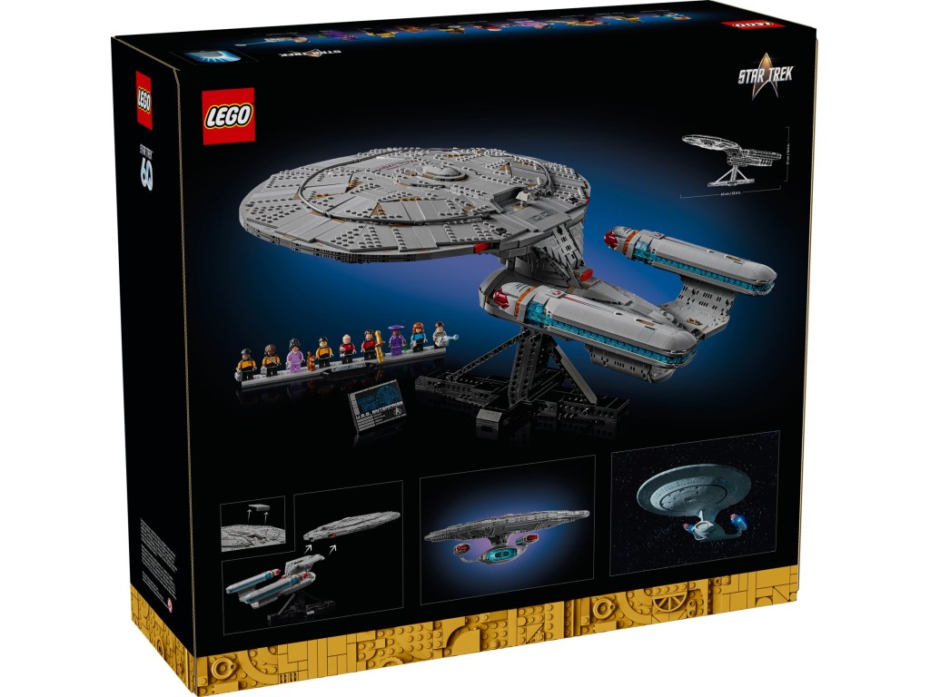 10356 LEGO ICONS Звездный путь: USS Энтерпрайз D