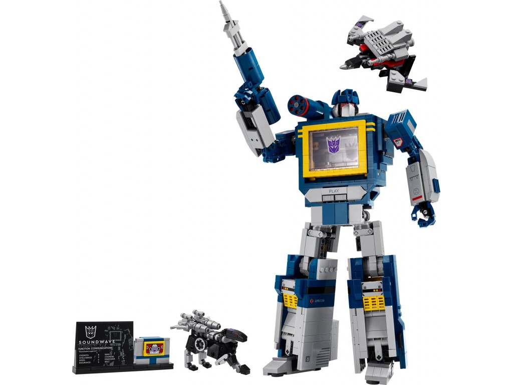10358 LEGO ICONS Трансформеры: Саундвейв