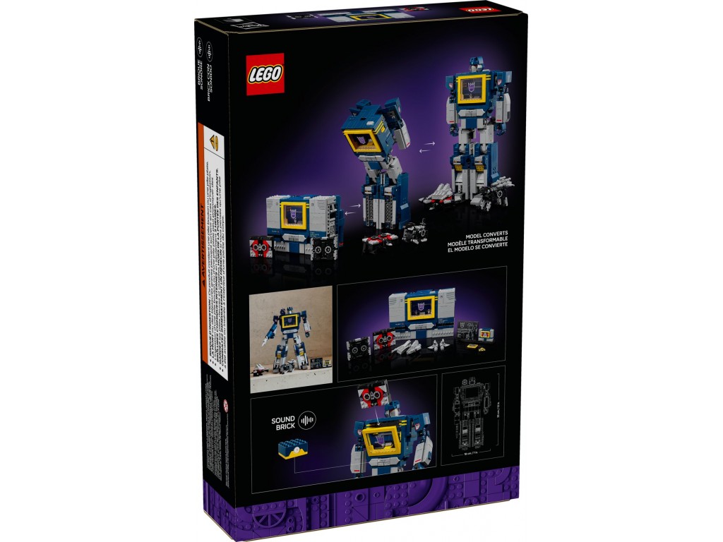 10358 LEGO ICONS Трансформеры: Саундвейв