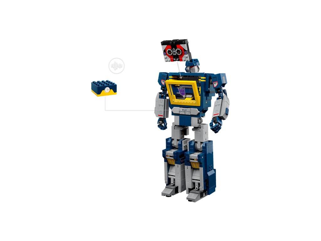 10358 LEGO ICONS Трансформеры: Саундвейв