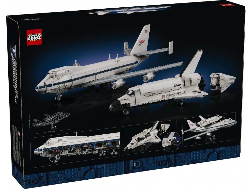 10360 LEGO ICONS Самолет-носитель и Шаттл