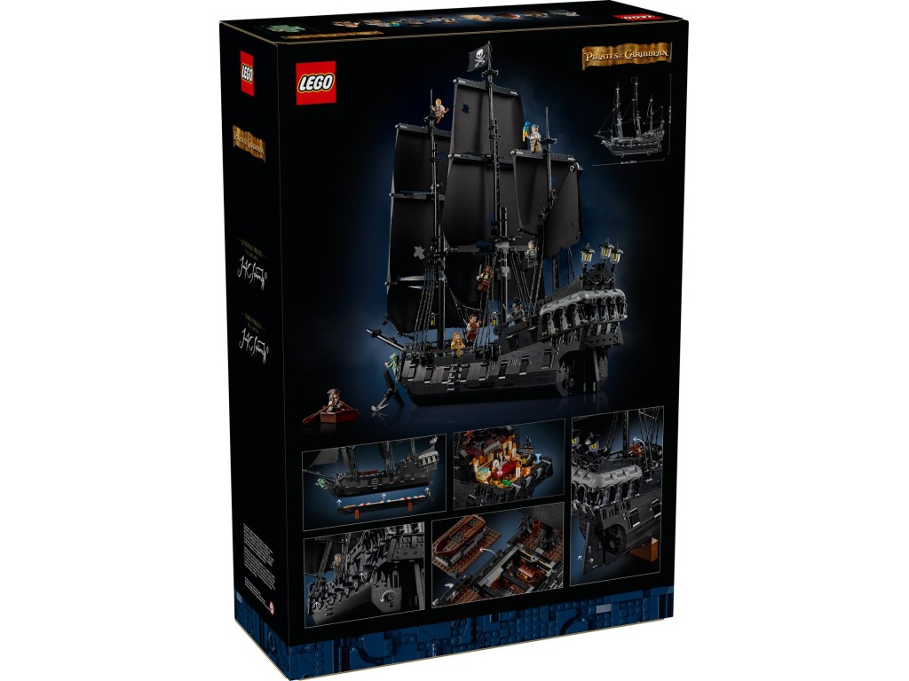 10365 LEGO ICONS Пираты Карибского моря: Черная жемчужина