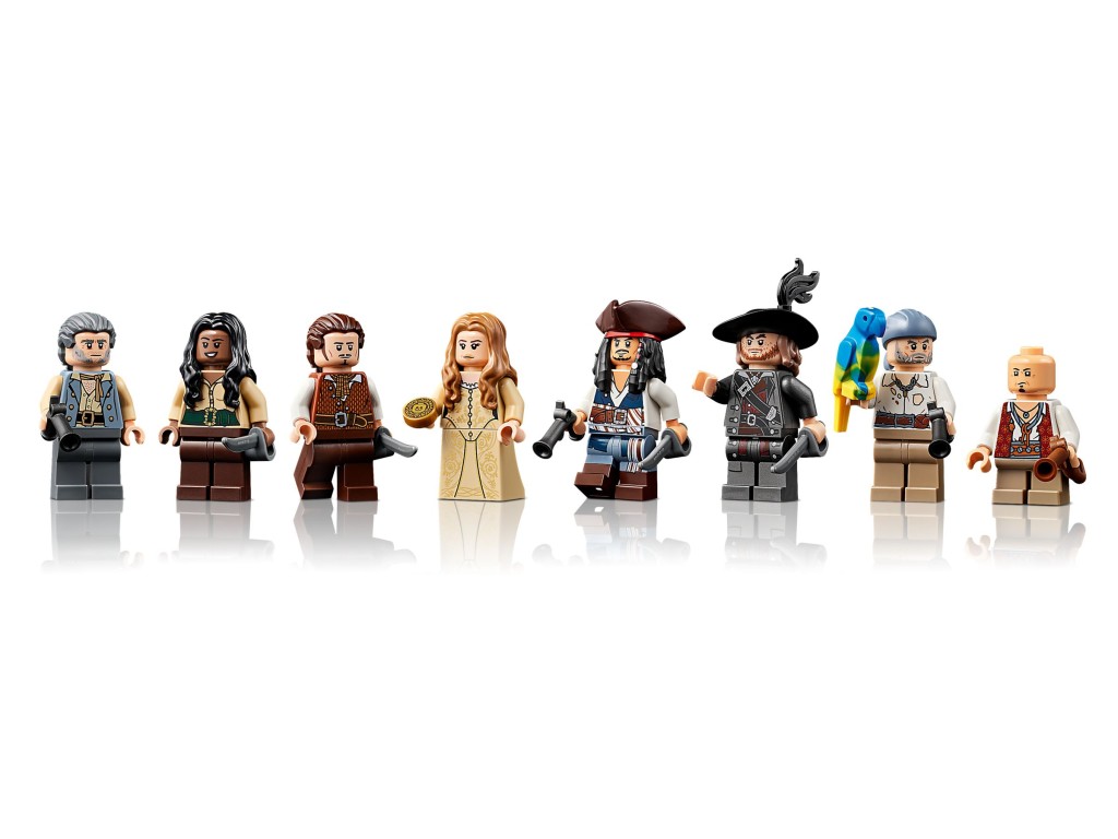 10365 LEGO ICONS Пираты Карибского моря: Черная жемчужина