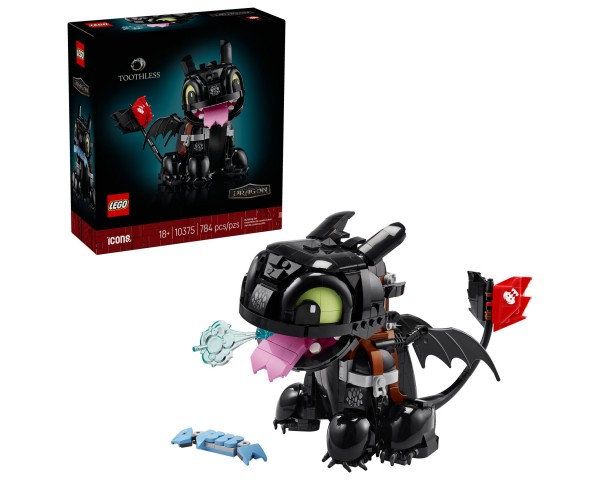 10375 LEGO ICONS Как приручить дракона: Беззубик
