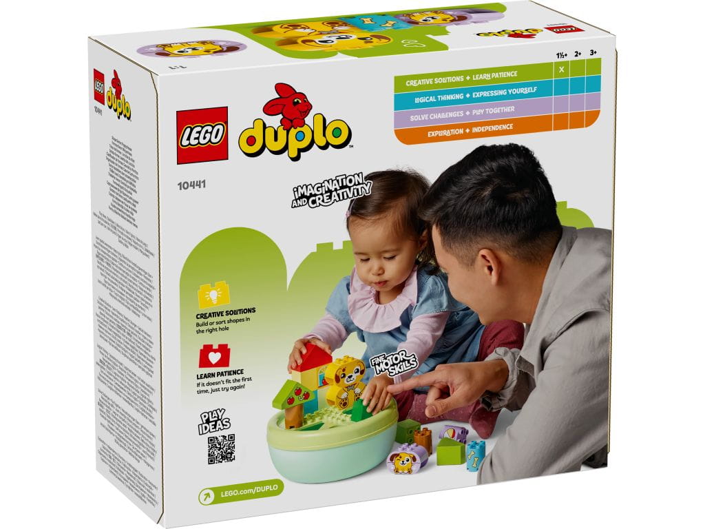 10441 LEGO Duplo Сортировщик фигур: дом для щенков