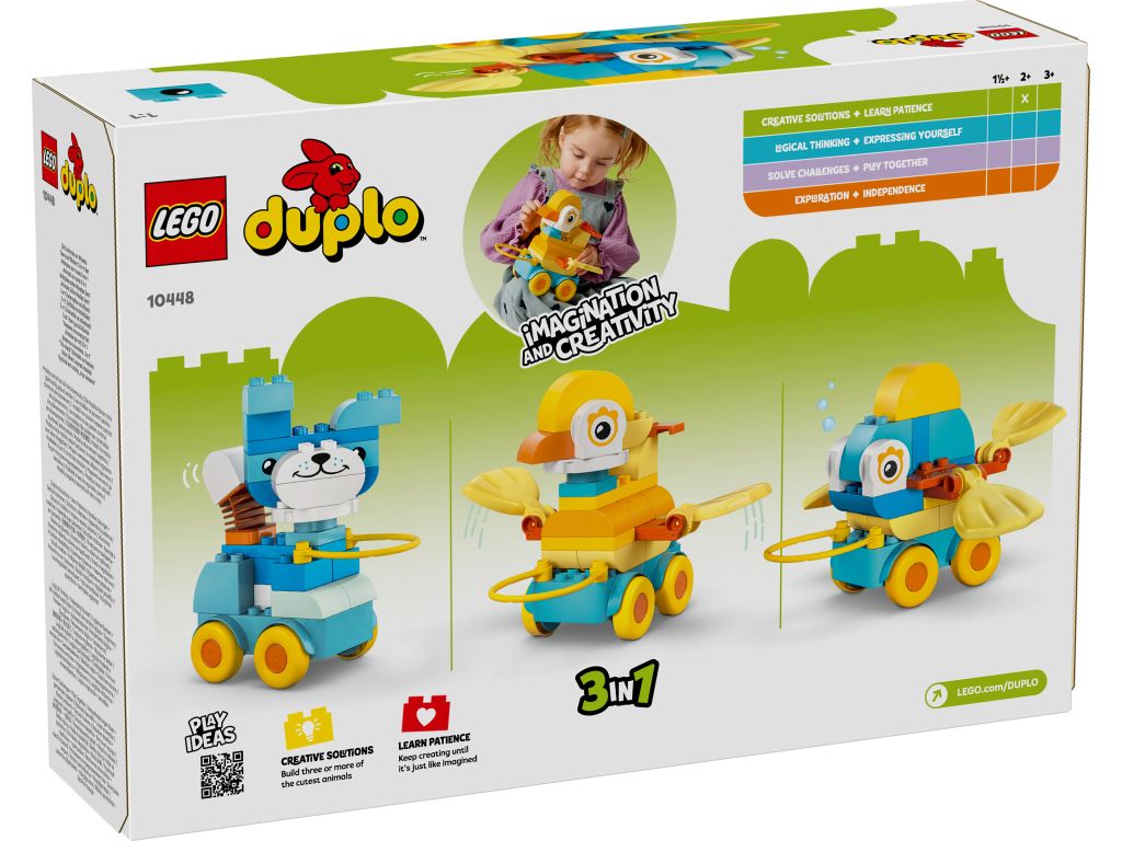 10448 LEGO Duplo Животные на колесах 3в1
