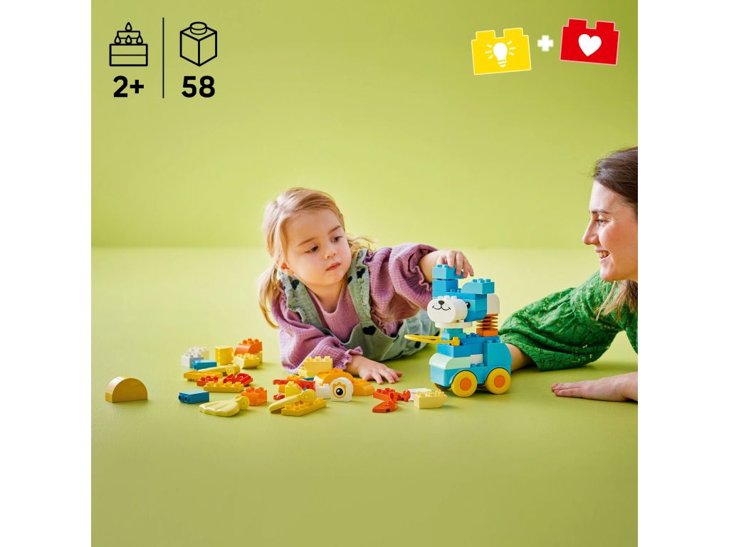 10448 LEGO Duplo Животные на колесах 3в1