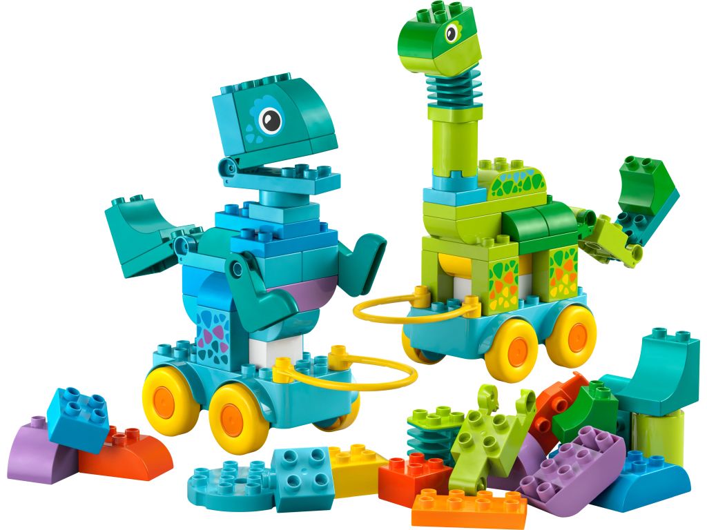 10451 LEGO Duplo Динозавры на колесах 3в1