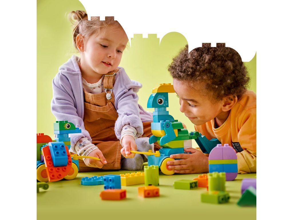 10451 LEGO Duplo Динозавры на колесах 3в1