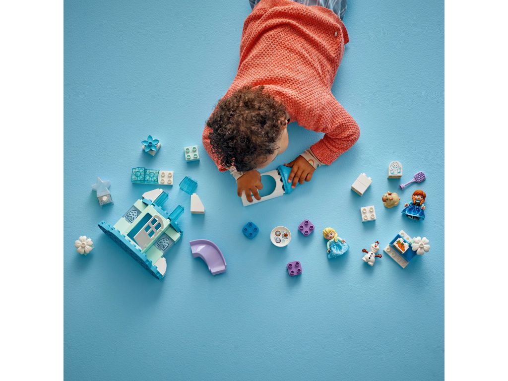 10455 LEGO Duplo Вечеринка в ледяном дворце Эльзы и Анны