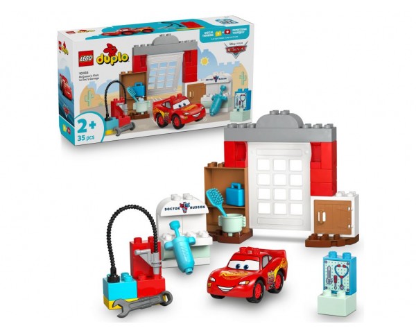 10456 LEGO Duplo Визит МакКвина в гараж Дока