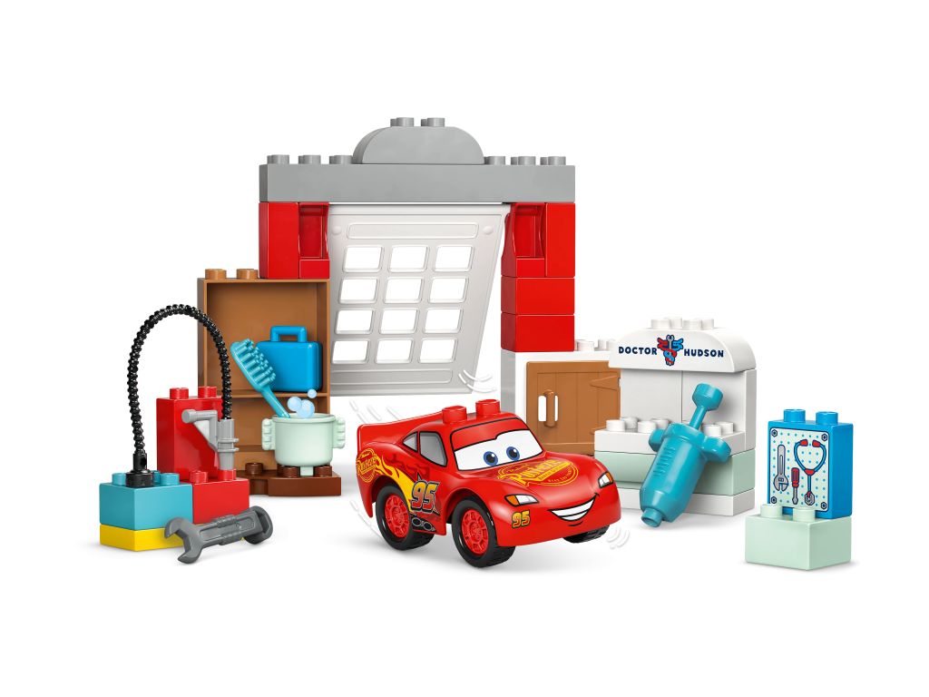 10456 LEGO Duplo Визит МакКвина в гараж Дока