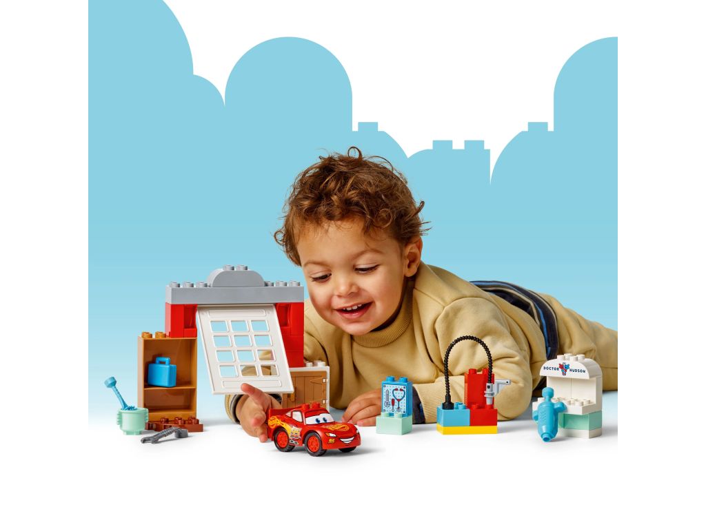 10456 LEGO Duplo Визит МакКвина в гараж Дока