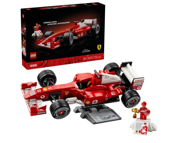 11375 LEGO ICONS Феррари Михаэля Шумахера
