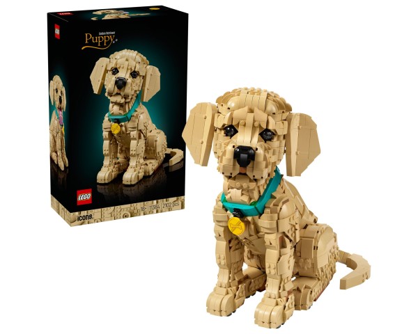 11384 LEGO ICONS Щенок золотистого ретривера