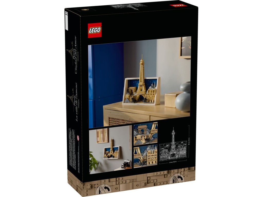 21064 LEGO Architecture Париж – Город Любви