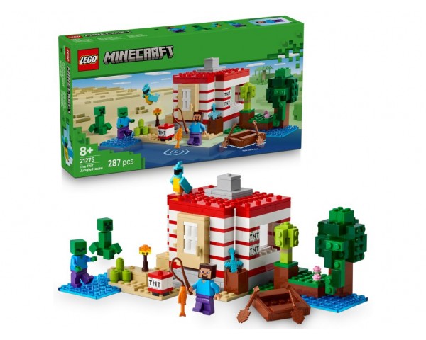21275 LEGO Minecraft Дом в джунглях из TNT