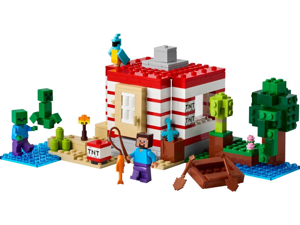 21275 LEGO Minecraft Дом в джунглях из TNT