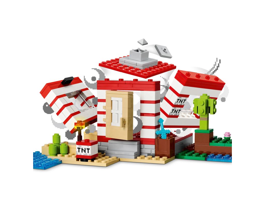 21275 LEGO Minecraft Дом в джунглях из TNT