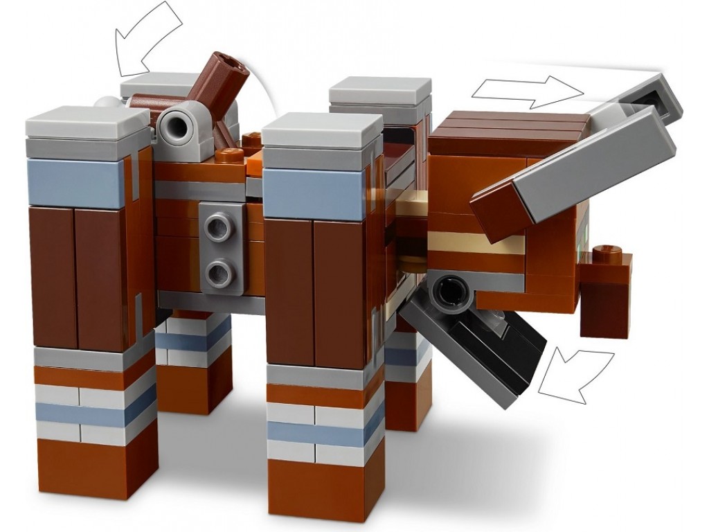 21278 LEGO Minecraft Застава разбойников и разоритель