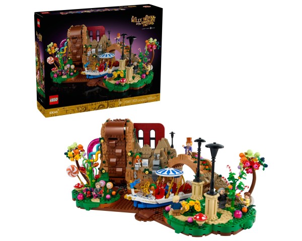 21360 LEGO Ideas Вилли Вонка и шоколадная фабрика