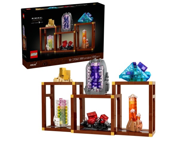 21362 LEGO Ideas Коллекция минералов