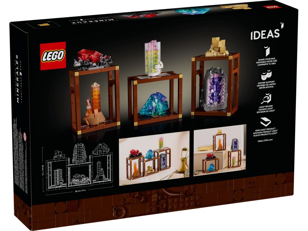 21362 LEGO Ideas Коллекция минералов 21362 LEGO Ideas Коллекция минералов