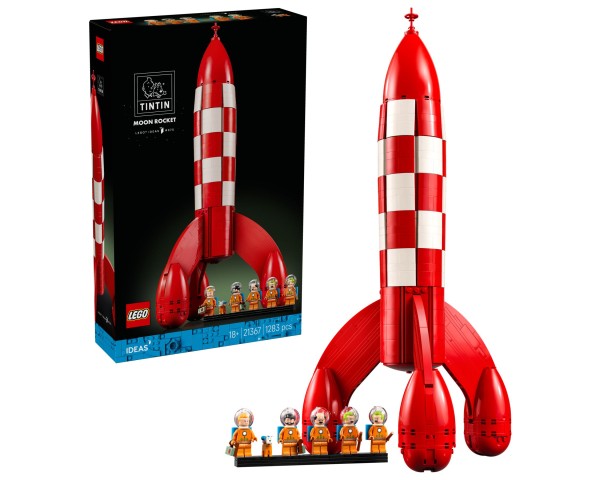21367 LEGO Ideas Лунная ракета Тинтина