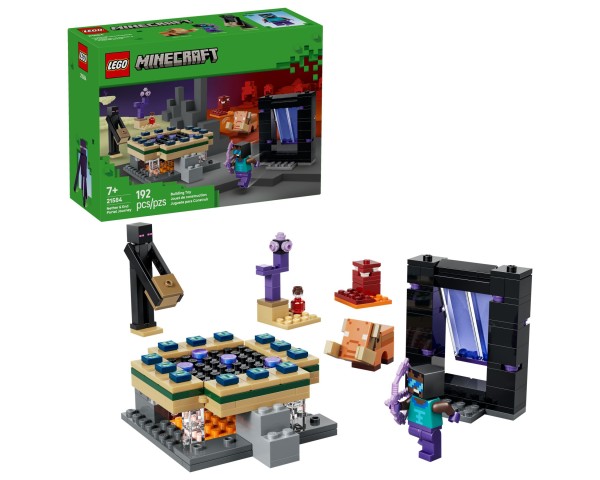 21584 LEGO Minecraft Путешествие к Нижнему миру и порталу Края
