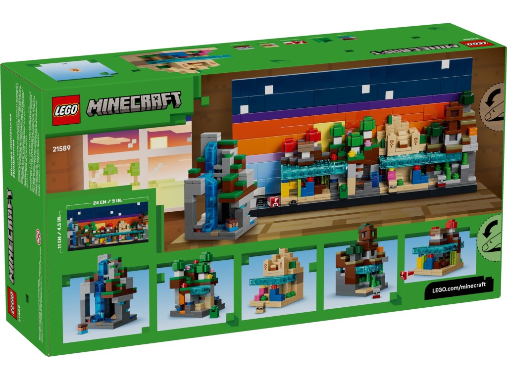 21589 LEGO Minecraft Мини-биомы 21589 LEGO Minecraft Мини-биомы