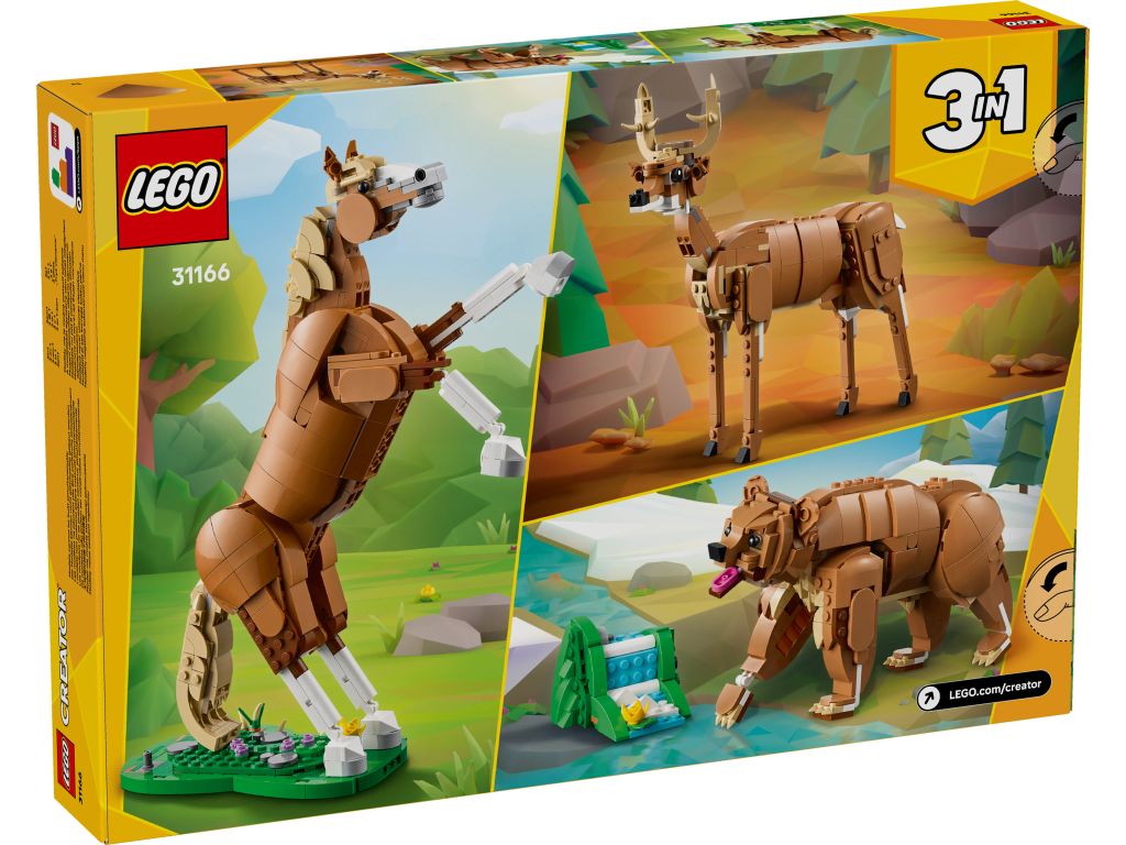 31166 LEGO Creator Красивая лошадь 3 в 1