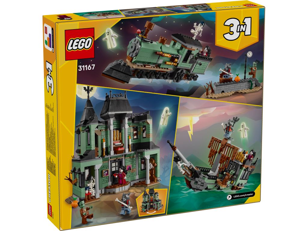 31167 LEGO Creator Особняк с привидениями 3 в 1