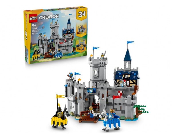 31168 LEGO Creator Средневековый замок конного рыцаря 3 в 1