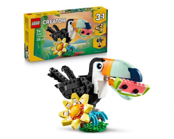 31173 LEGO Creator Дикие животные: тропический тукан 3 в 1