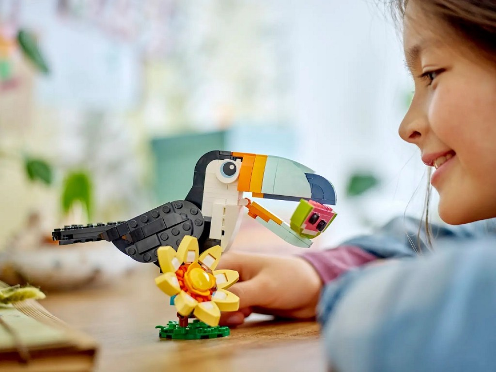 31173 LEGO Creator Дикие животные: тропический тукан 3 в 1