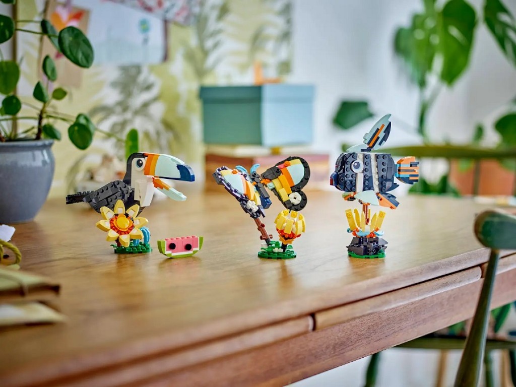 31173 LEGO Creator Дикие животные: тропический тукан 3 в 1