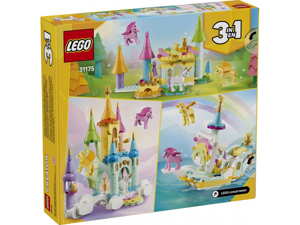 31175 LEGO Creator Замок Единорога 3 в 1