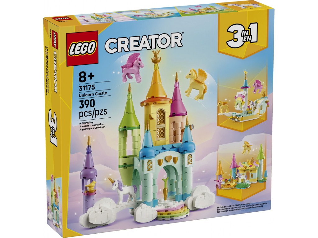 31175 LEGO Creator Замок Единорога 3 в 1