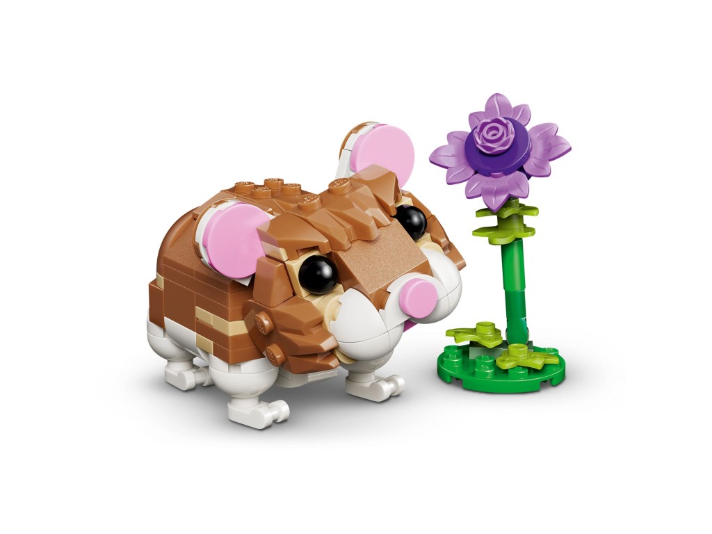 31376 LEGO Creator Милый хомяк с цветком 3 в 1