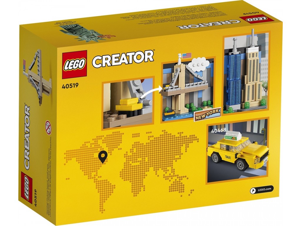 40519 Lego Открытка из Нью-Йорка