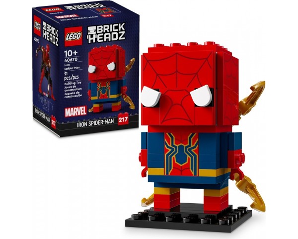 40670 Lego BrickHeadz Железный Человек-Паук