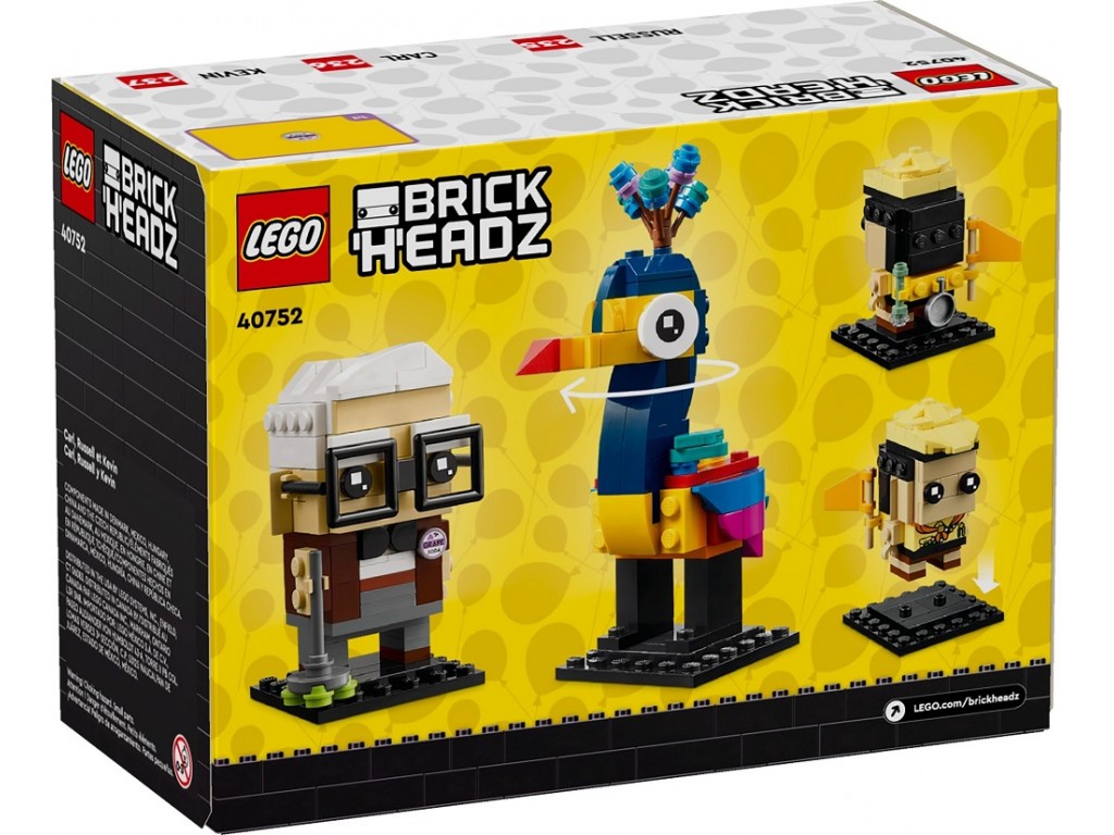 40752 Lego BrickHeadz Карл, Рассел и Кевин