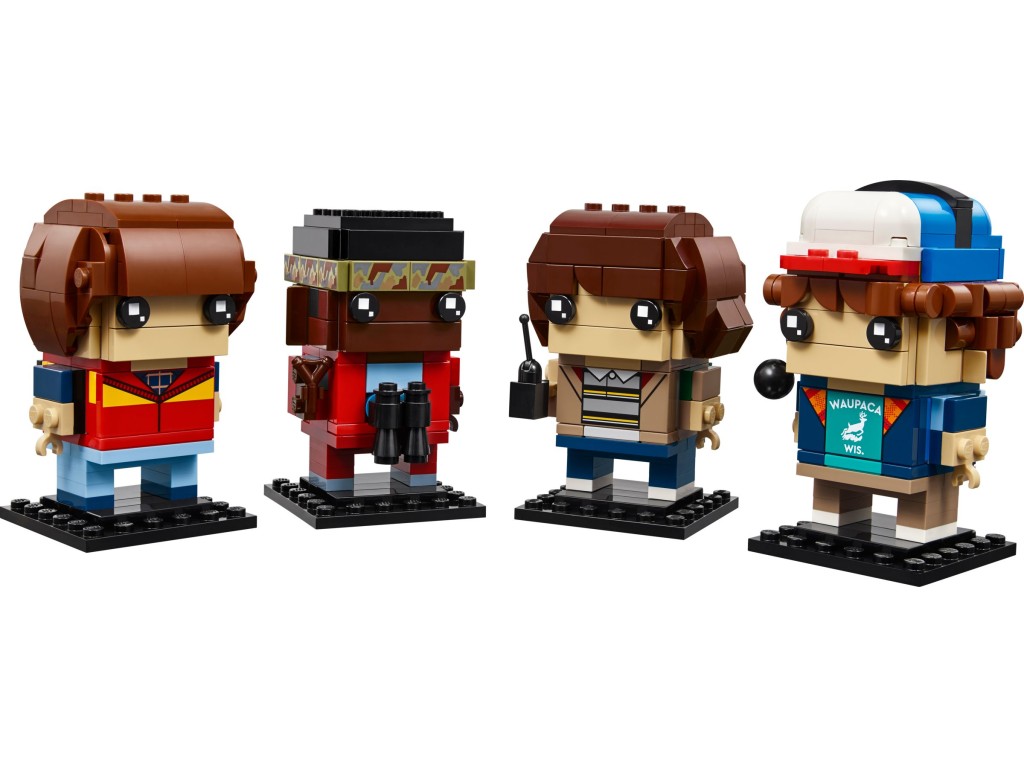 40801 LEGO BrickHeadz Очень странные дела: Майк, Дастин, Лукас и Уилл