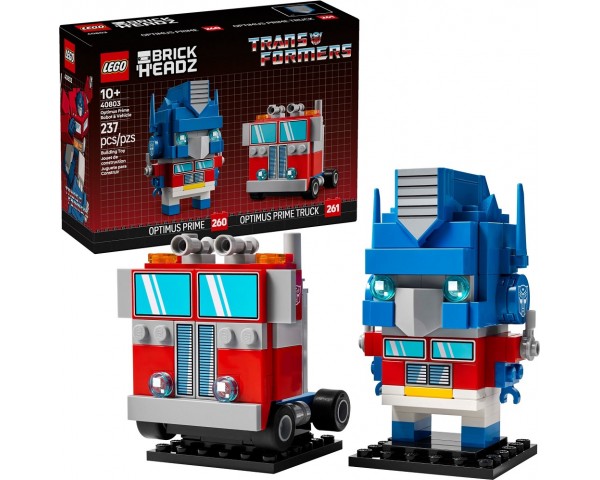 40803 Lego BrickHeadz Трансформер Оптимус Прайм и машина