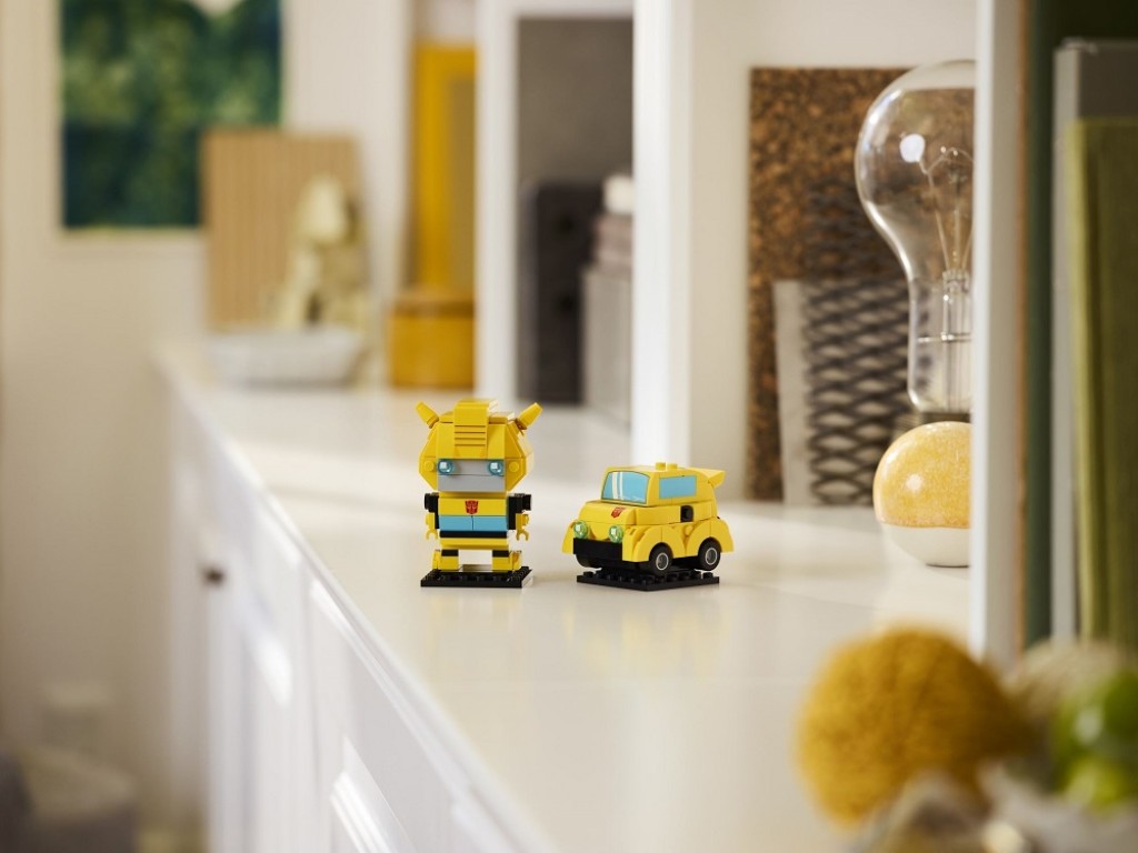 40804 Lego BrickHeadz Трансформер Бамблби и машина