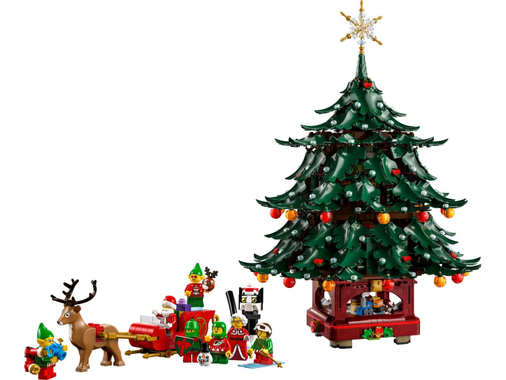 41843 LEGO Украшение рождественской елки всей семьей